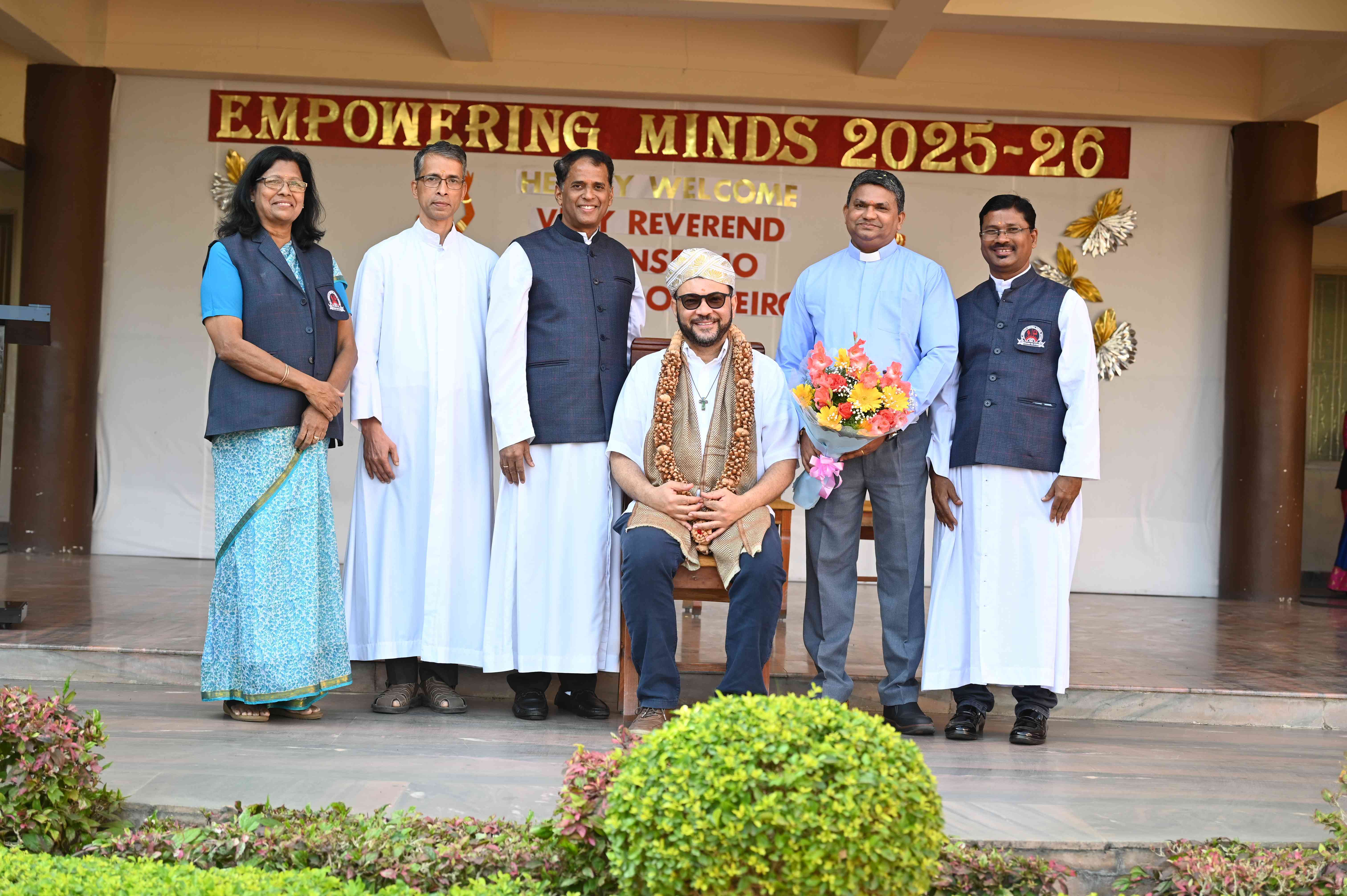 Our Superior General Rev. Fr. Anselmo Ricardo Ribeiro visit to Mysuru