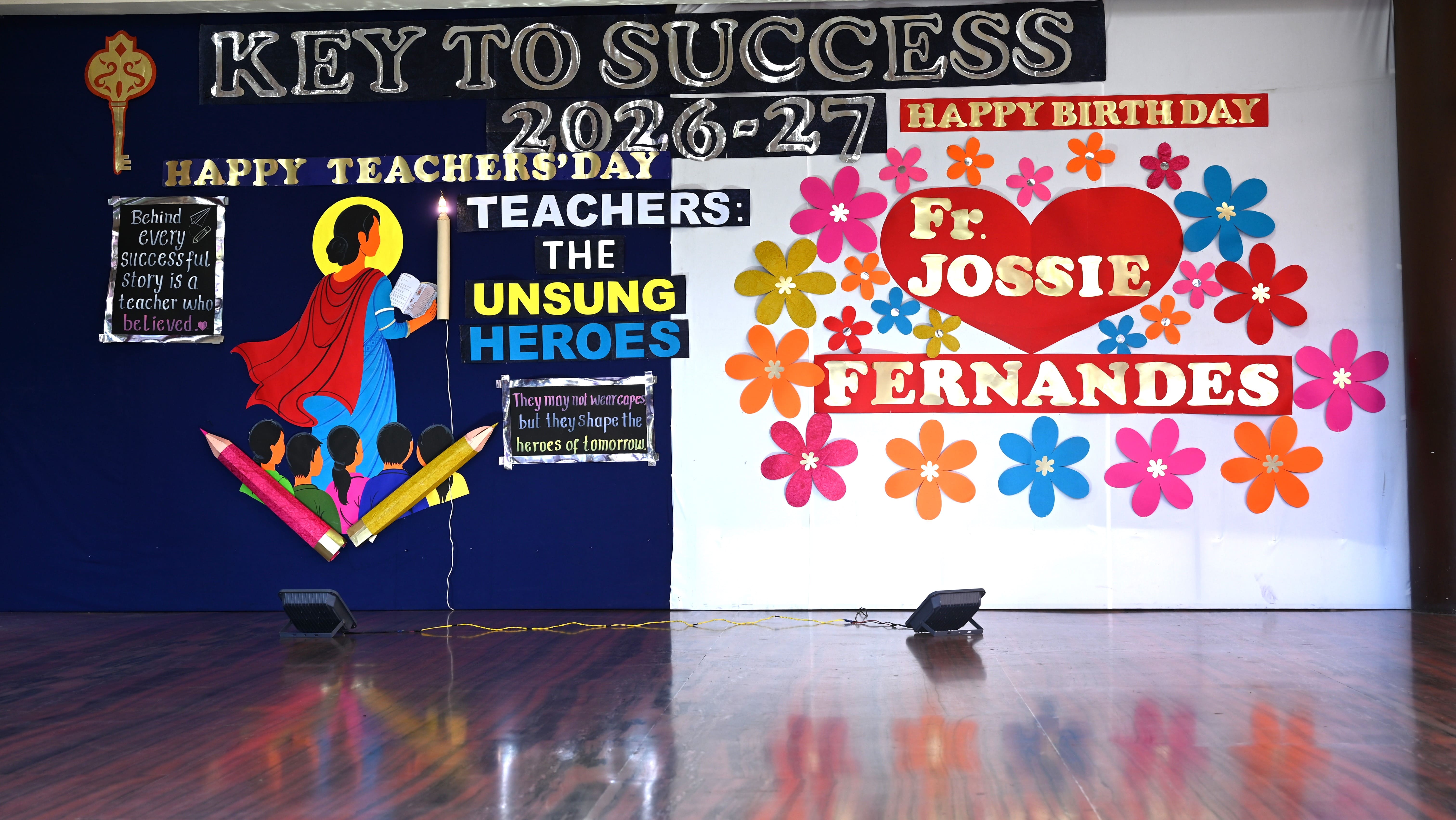Teachers’ Day & Fr.Jossie Birthday Celebration